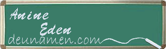 Anine Eden Visitenkarte
